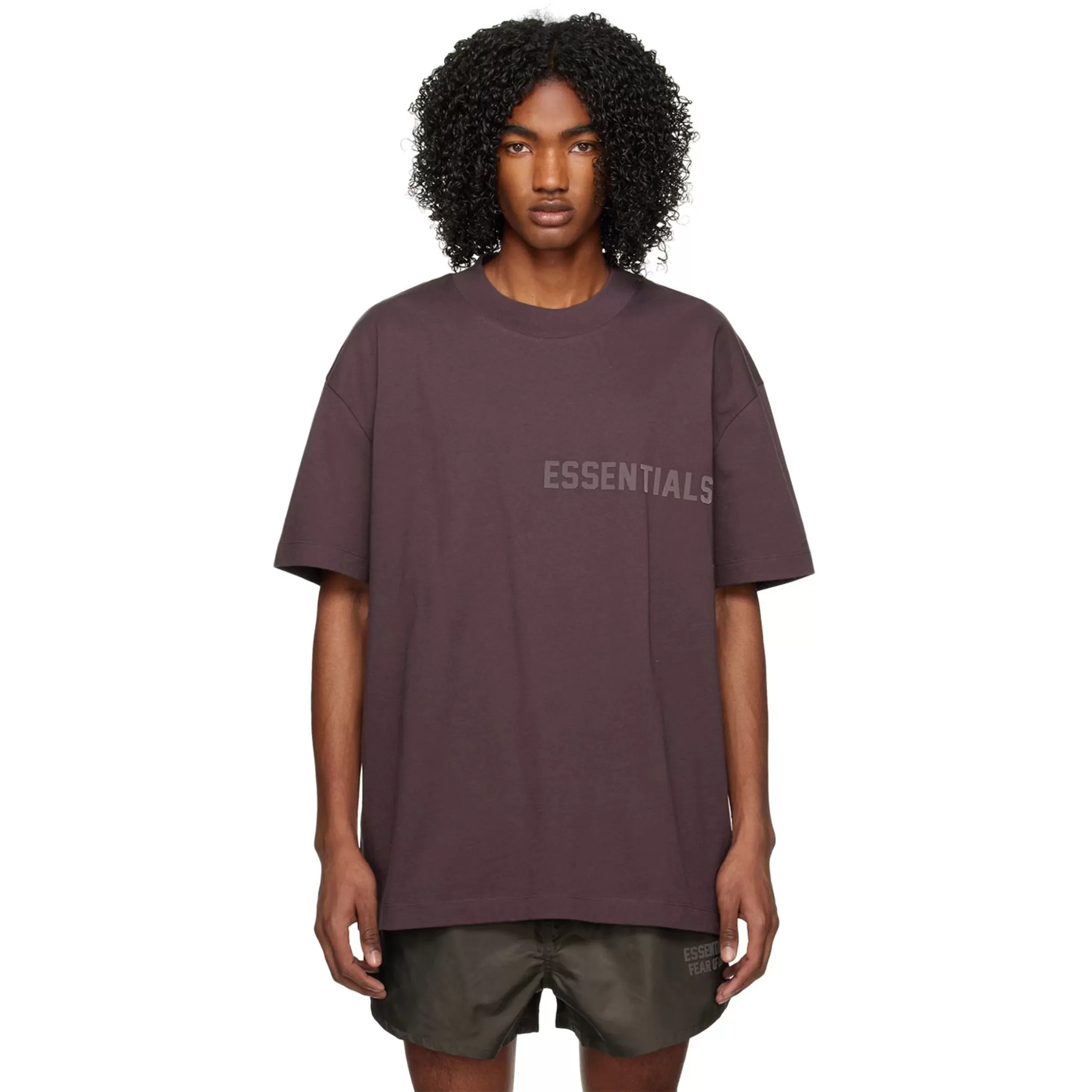 Fear of God Essentials SS Plum T Shirt (SS23)