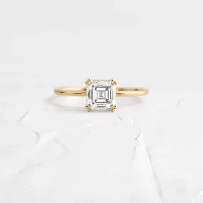 Filament Ring, Asscher Cut