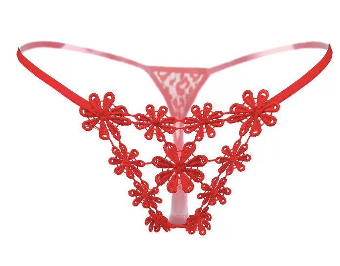 Floral G-string