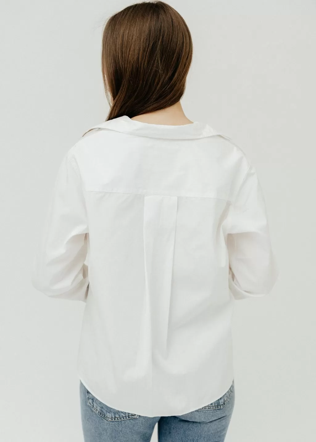 Frank & Eileen Silvio Button Up in White