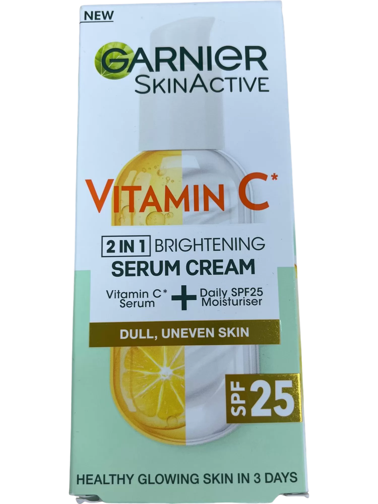 Garnier 2in1 Vitamin C Serum Cream with SPF 25 50ml