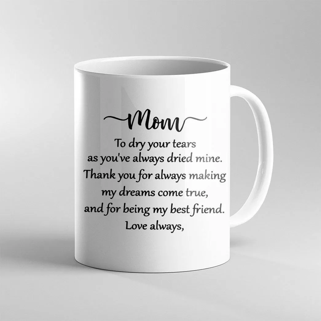 Gearhuman 3D Happy Mothers Day Fathers Day Combo Gift Dear Mom and Dad Custom Name Mug