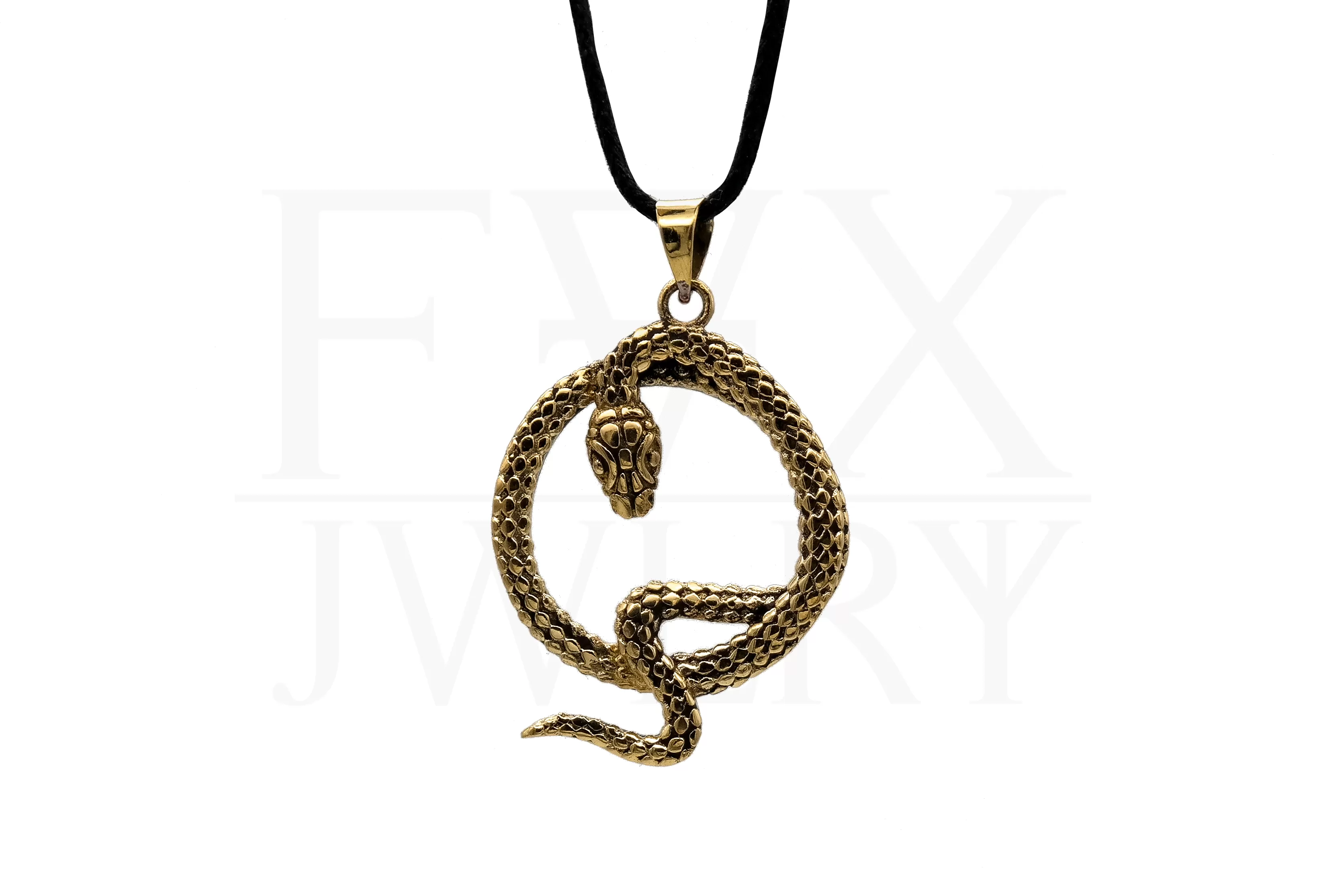 Golden Serpent Necklace