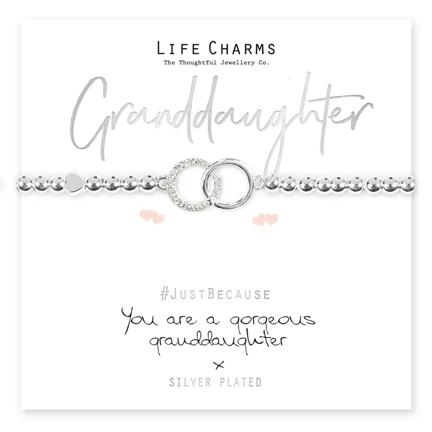 Gorgeous Granddaughter Bracelet - Silver