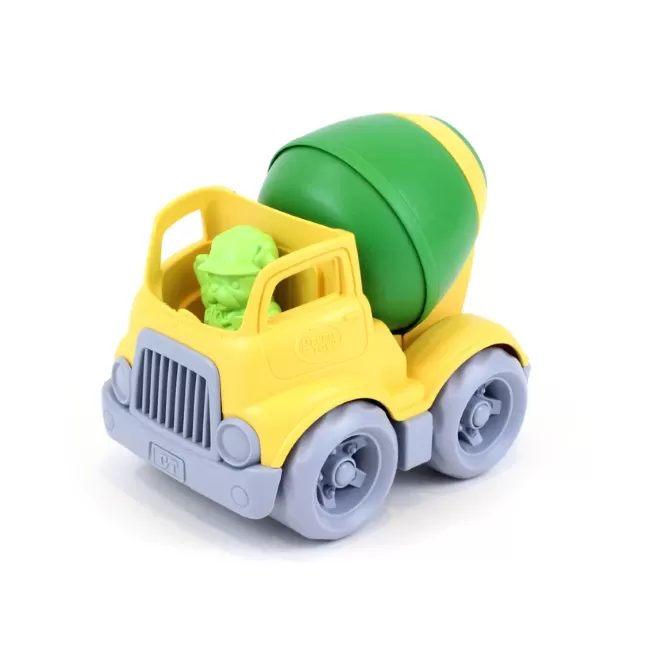 green toys construction truck - mixer