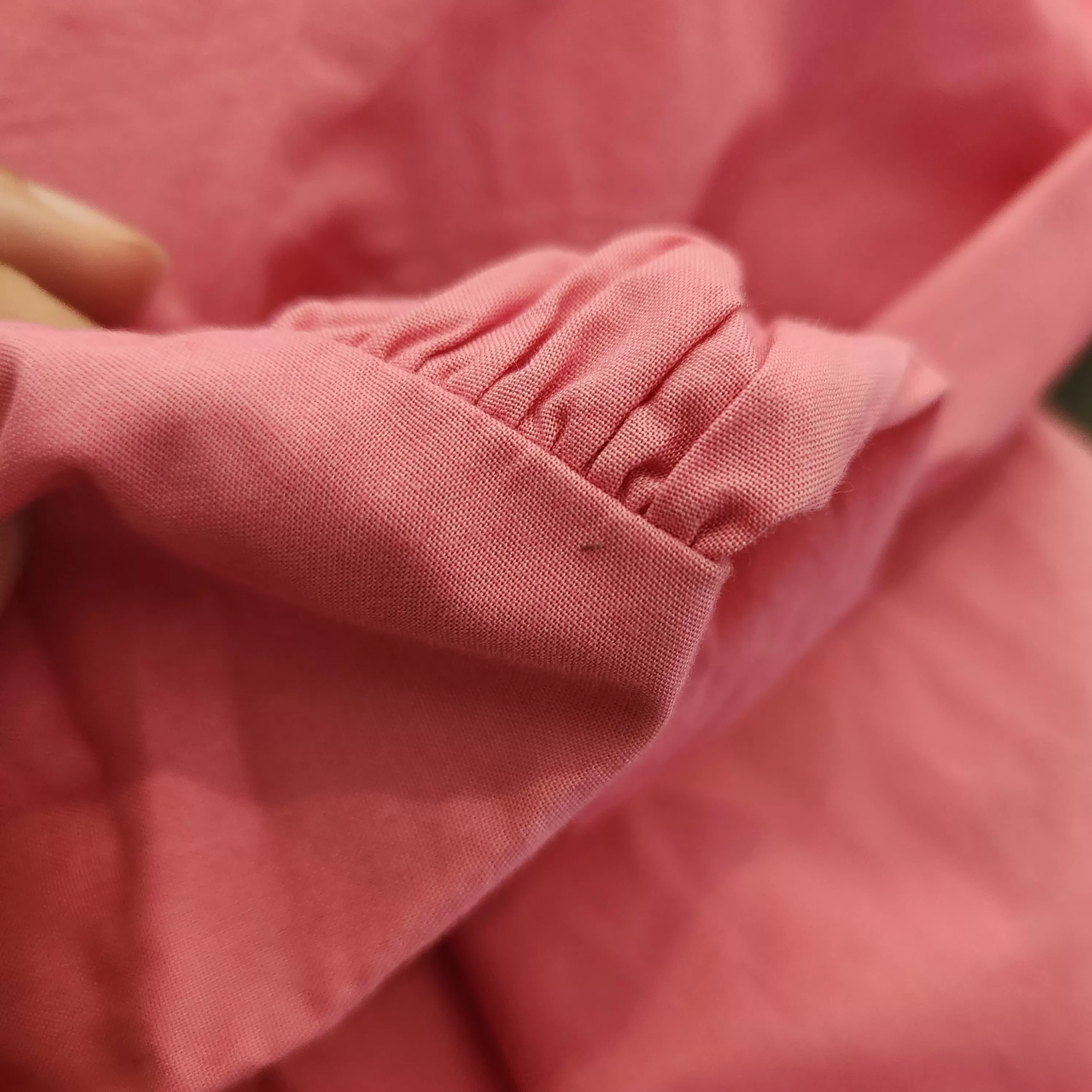 H&M Pink Oversized Collared Shirt | Gently Used |