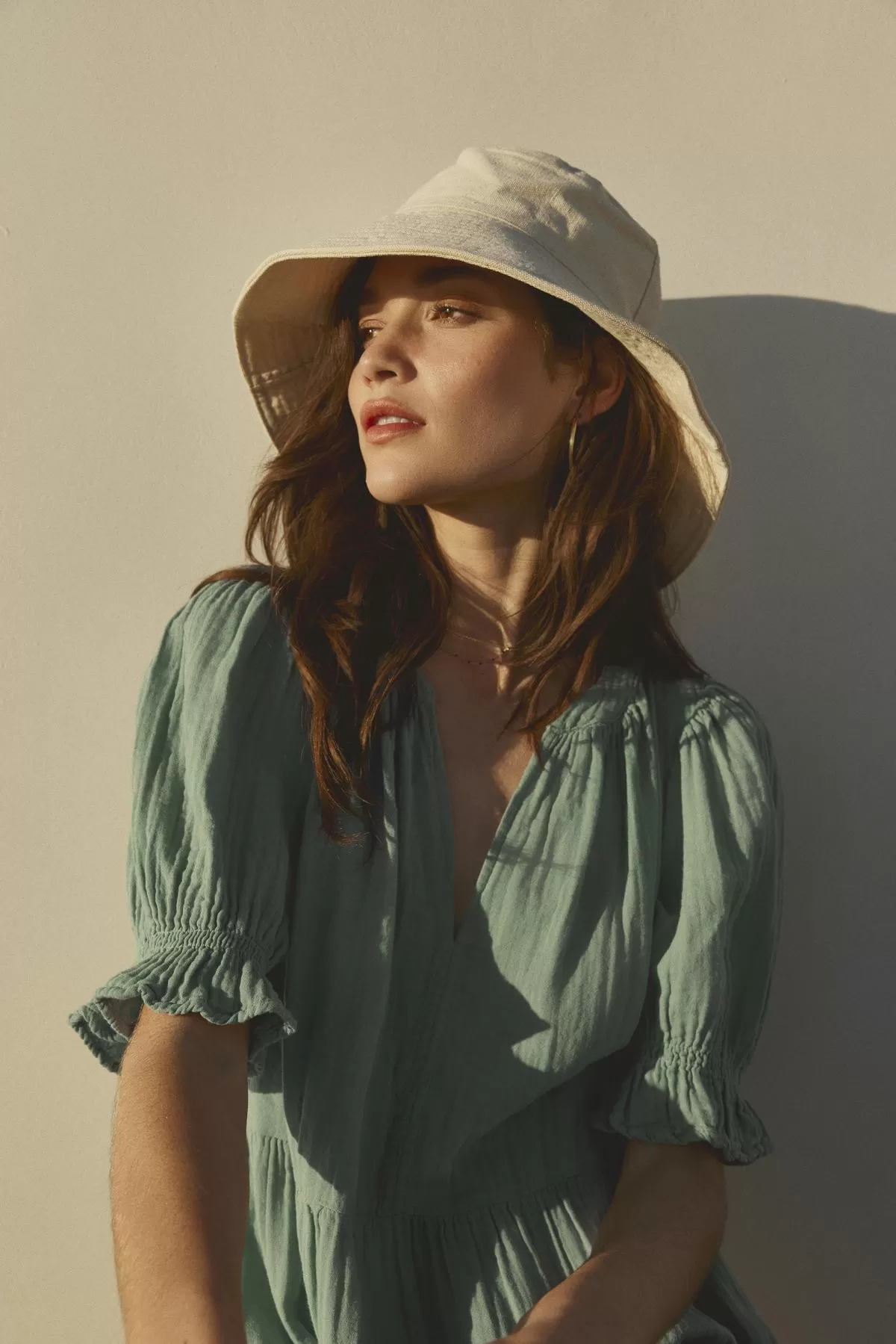 HAZEL CANVAS BUCKET HAT BY FREYA