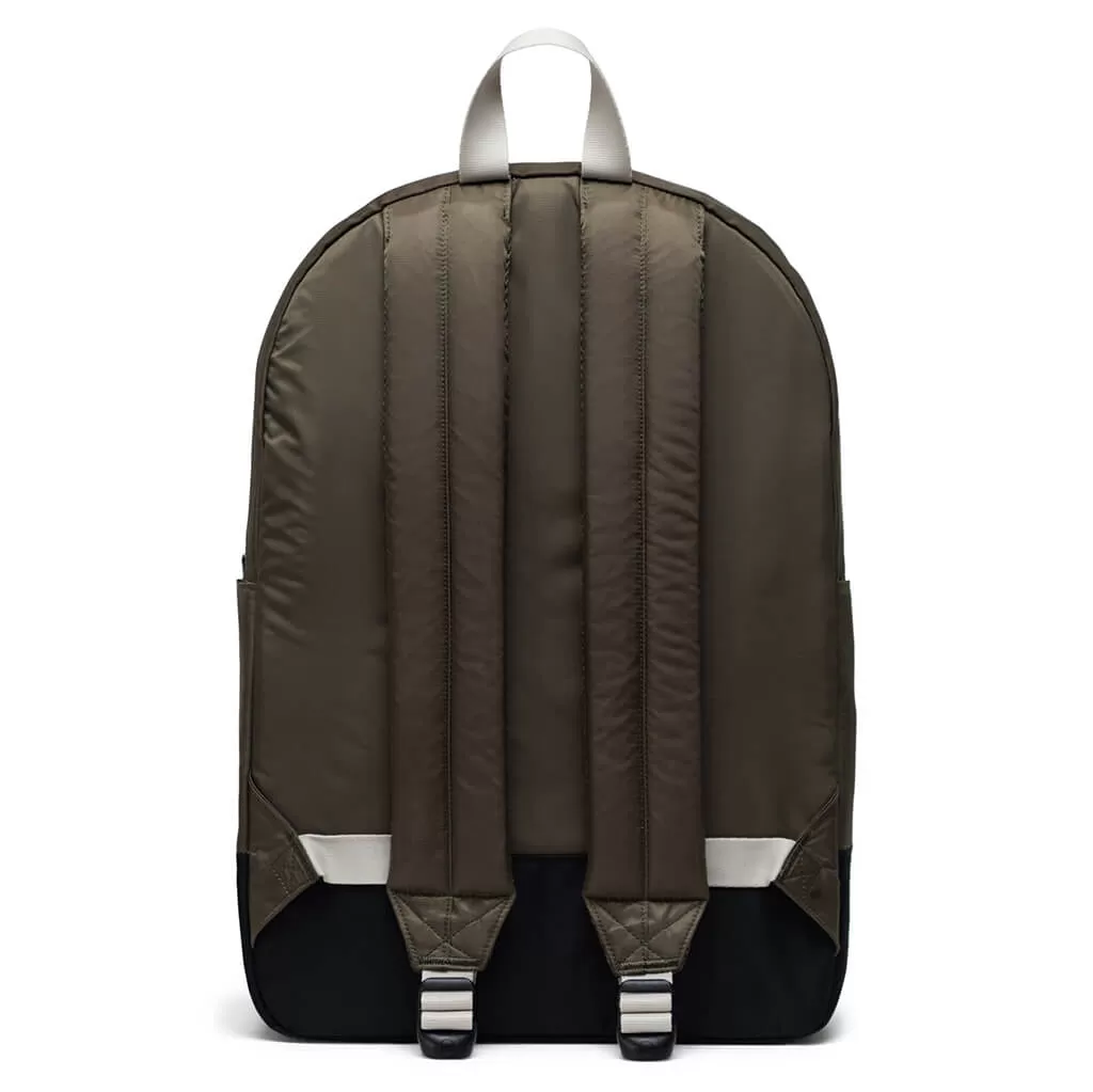 Heritage Backpack - Ivy Green/Black/Pelican