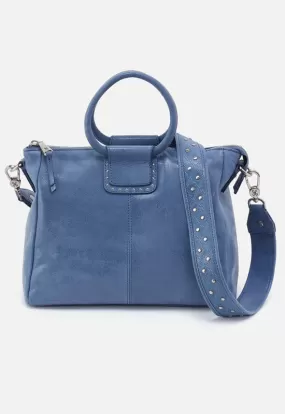 Hobo - Sheila Medium Satchel Buffed Azure Leather