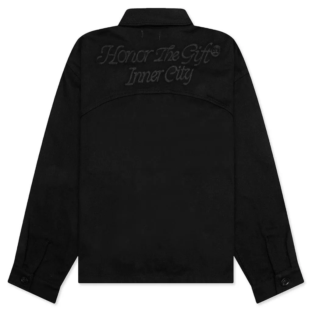 Holiday HTG L/S Work Shirt - Black