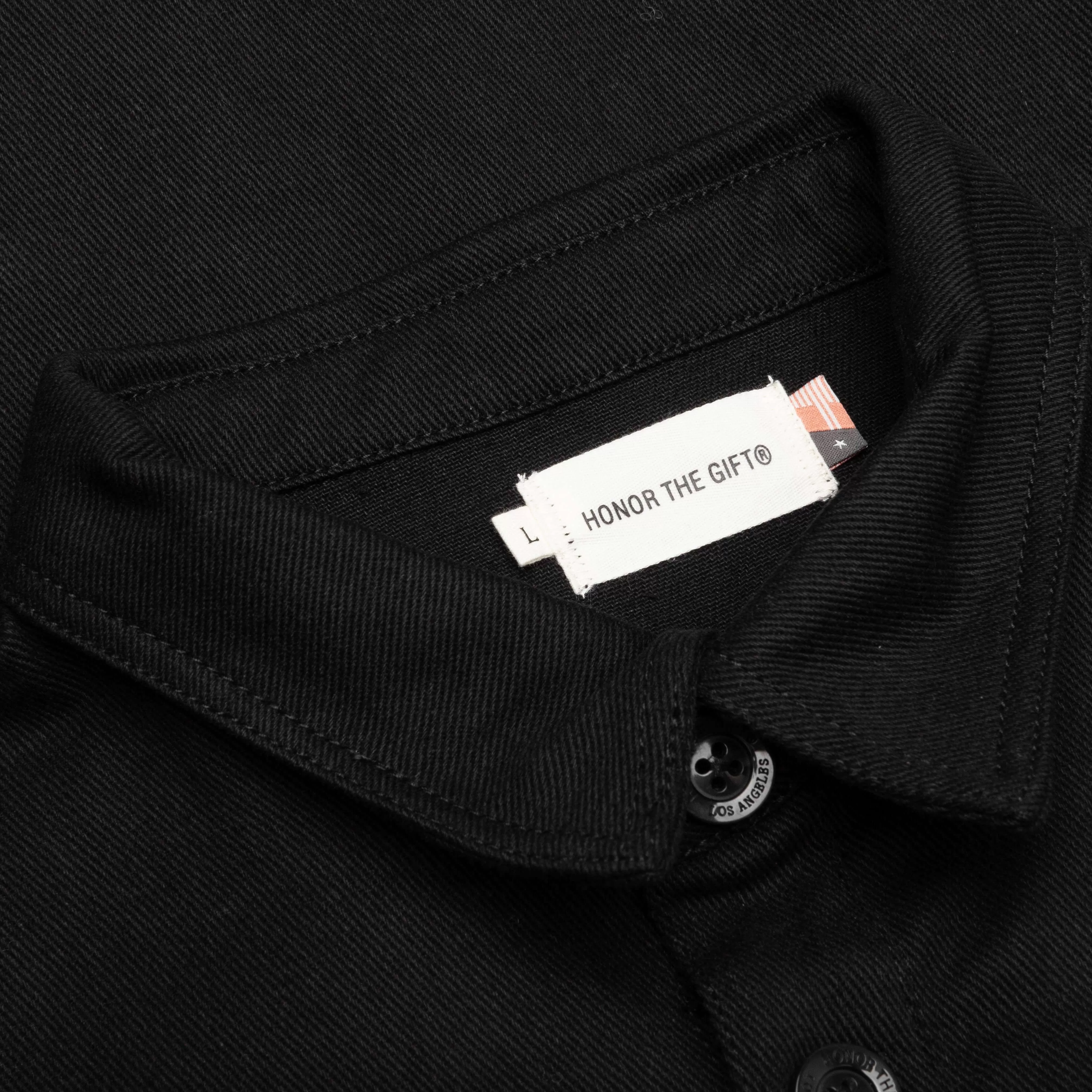 Holiday HTG L/S Work Shirt - Black