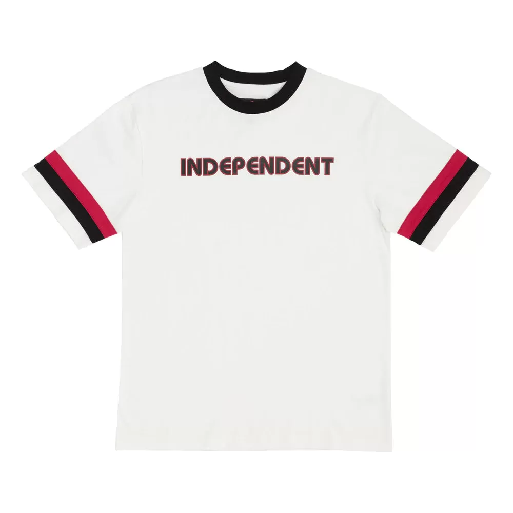 Independent Bauhaus Short Sleeve Jersey Top Off White