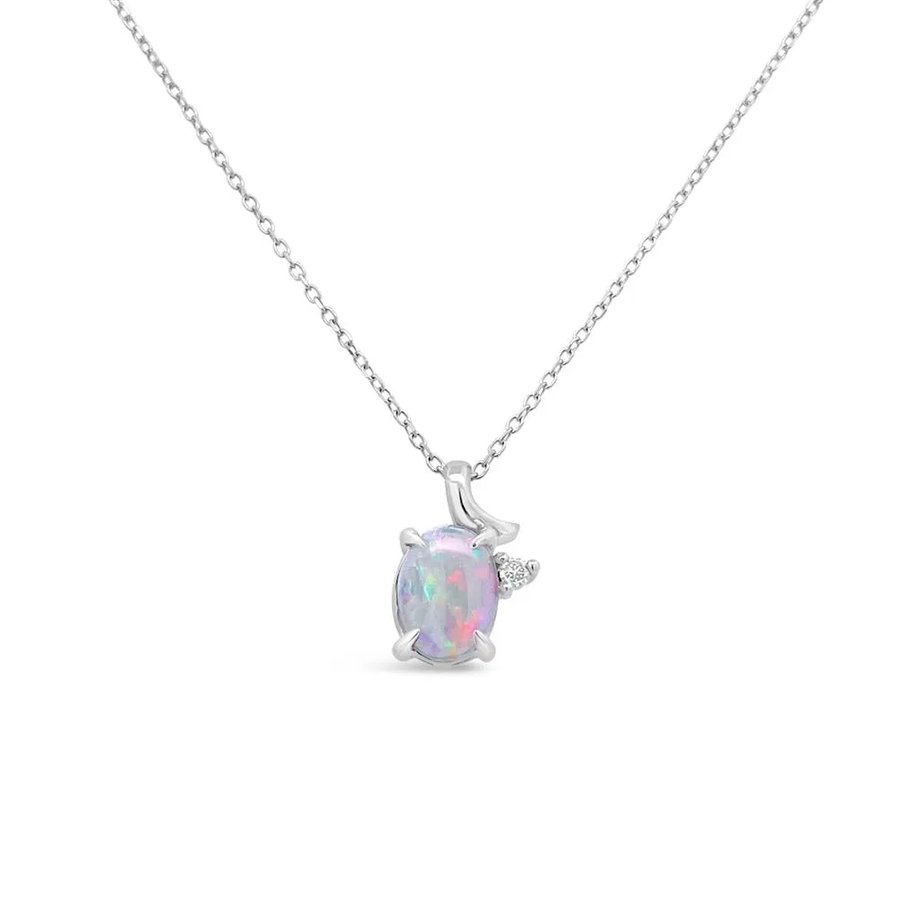 Irisa by Martin Binder Opal & Diamond Necklace