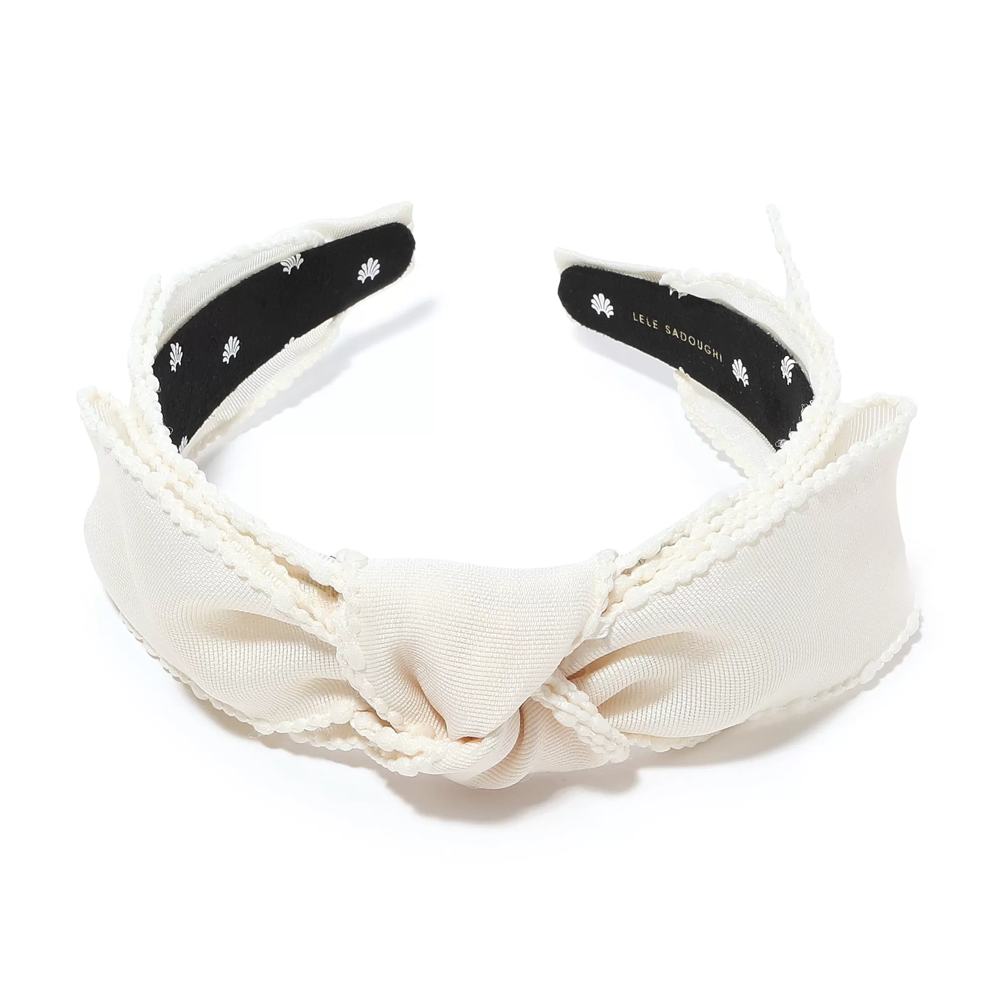 IVORY SHEER SHIRLEY HEADBAND