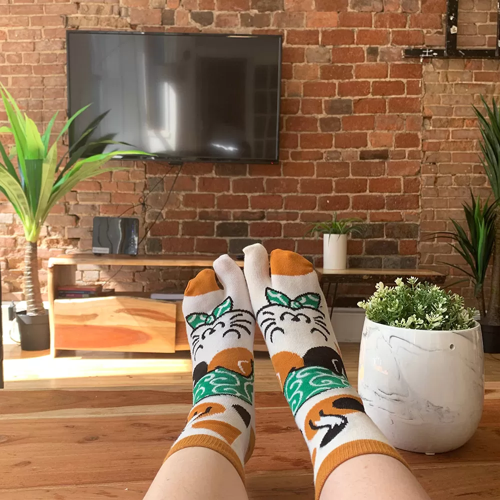 Japanese Tabi Ankle Socks | Purr in