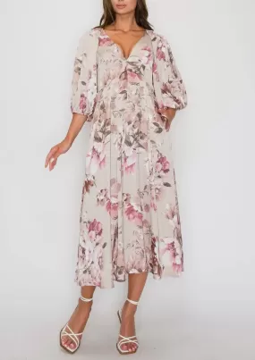 Jasmine Floral Maxi Dress