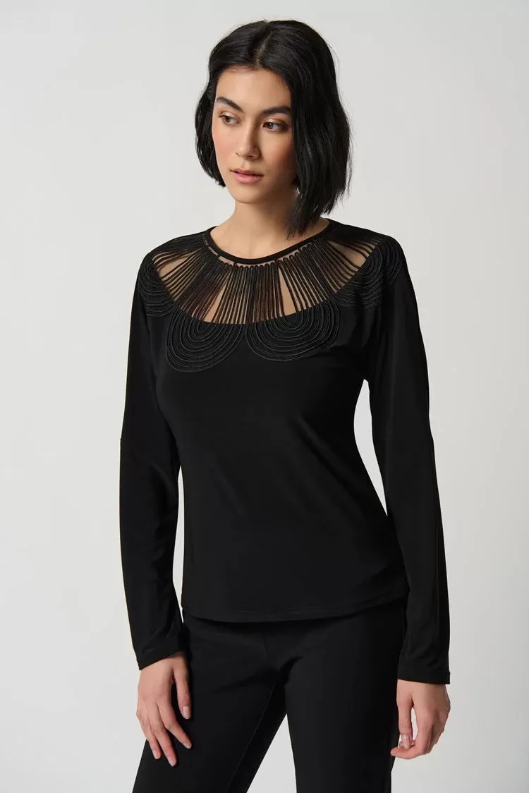 Joseph Ribkoff Dolman Sleeve Fitted Top - 234084