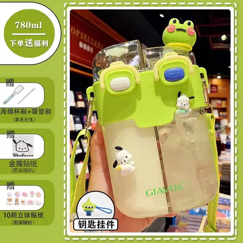 Kawaii Anime Double Sided Water Bottle PN6478