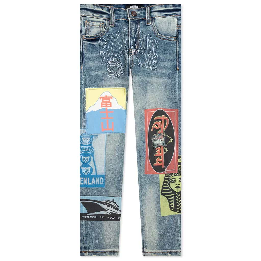 Kids Earth Jean - Light Martian