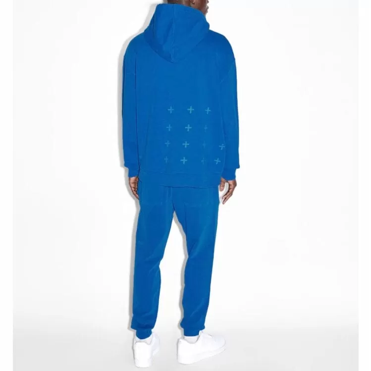 Ksubi 4 X 4 Biggie Hoodie (Cobalt Blue) MSP23FL009