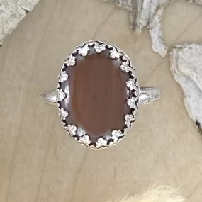 Lake Superior Agate Ring - Size 9