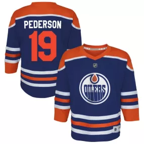 Lane Pederson  Edmonton Oilers Outerstuff Preschool Home Replica Jersey - Royal