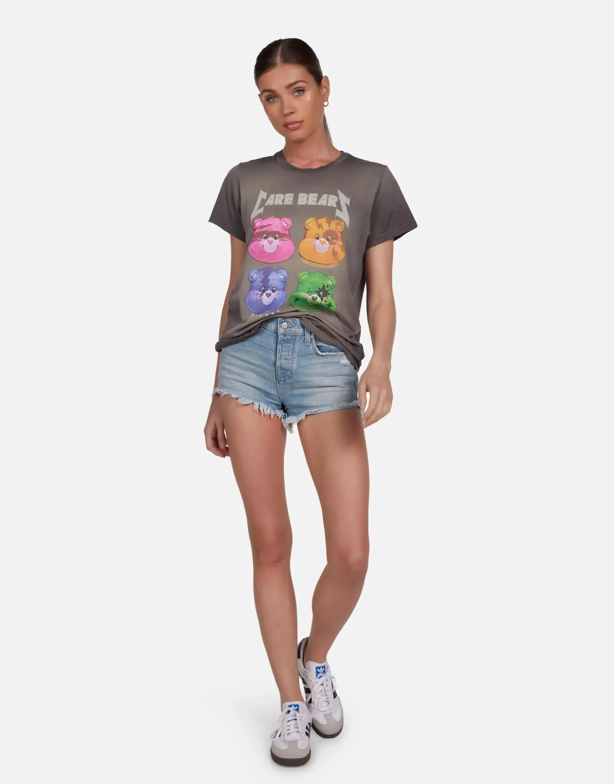 Lauren Moshi Wolf Rock Care Bears Tee