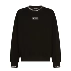 Logo-Print Cotton-Blend Sweatshirt