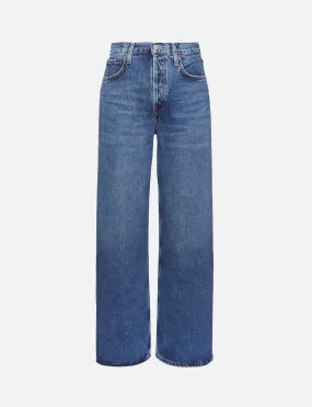 Low Slung Wide Leg Jean