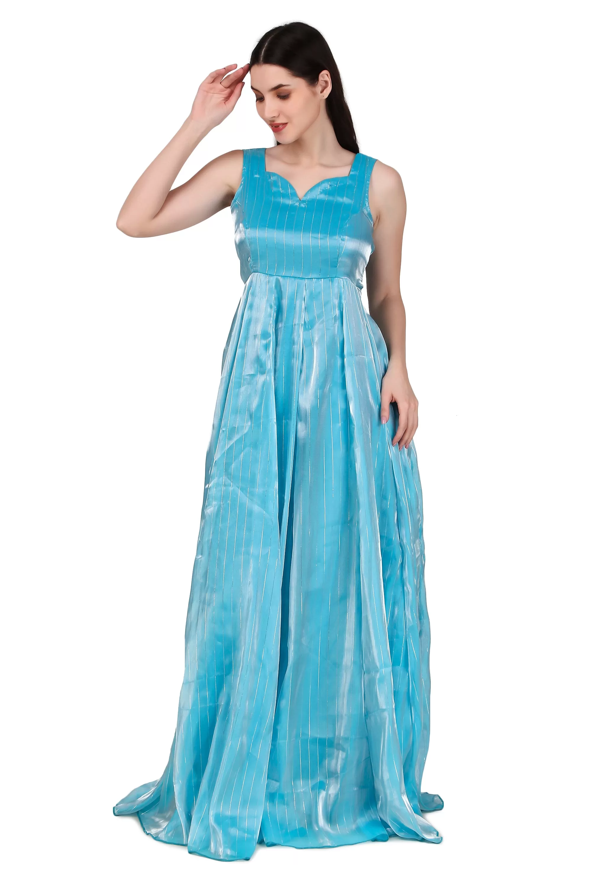 Magnetism blue  Gown for Women