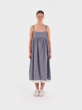 Meadows Cineria Dress - Navy Gingham