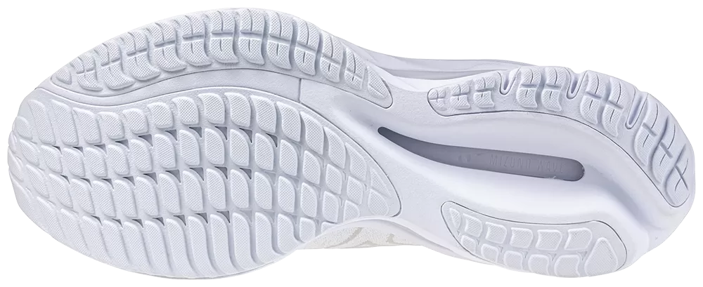 Mizuno Wave Rider 27 SSW (B Width) - White/Ultimate Grey/Nimbus Cloud (Womens)