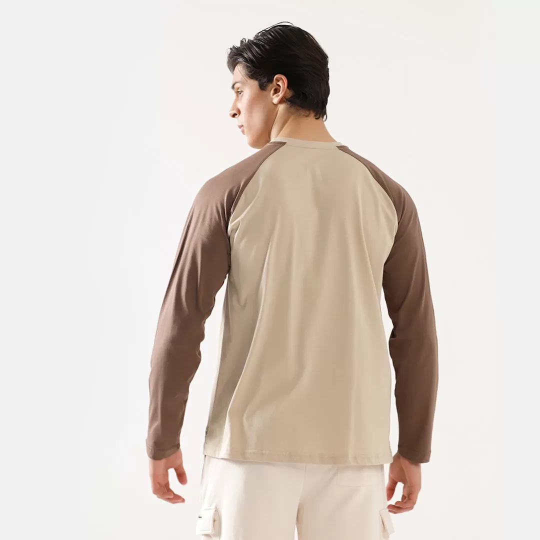 Mocha Skin Relax Fit Raglan