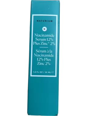 NATURIUM Niacinamide Serum 12% Plus Zinc 2% Skin Care 30ml