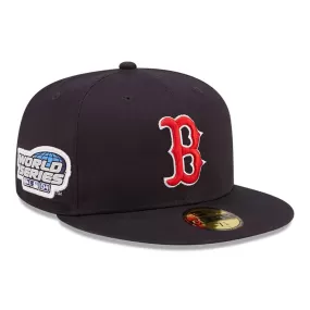 NEW ERA Boston Red Sox Side Patch Navy 59FIFTY Fitted Cap