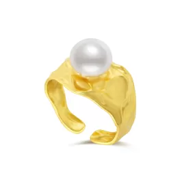 New Yorker Freshwater Pearl Ring WR00171