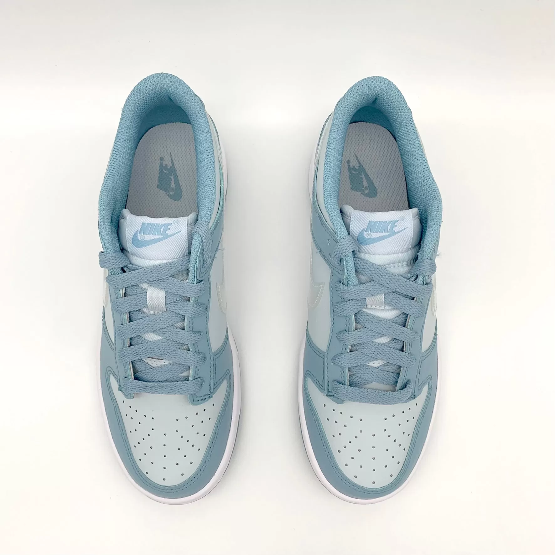 Nike Dunk Low Clear Blue Swoosh