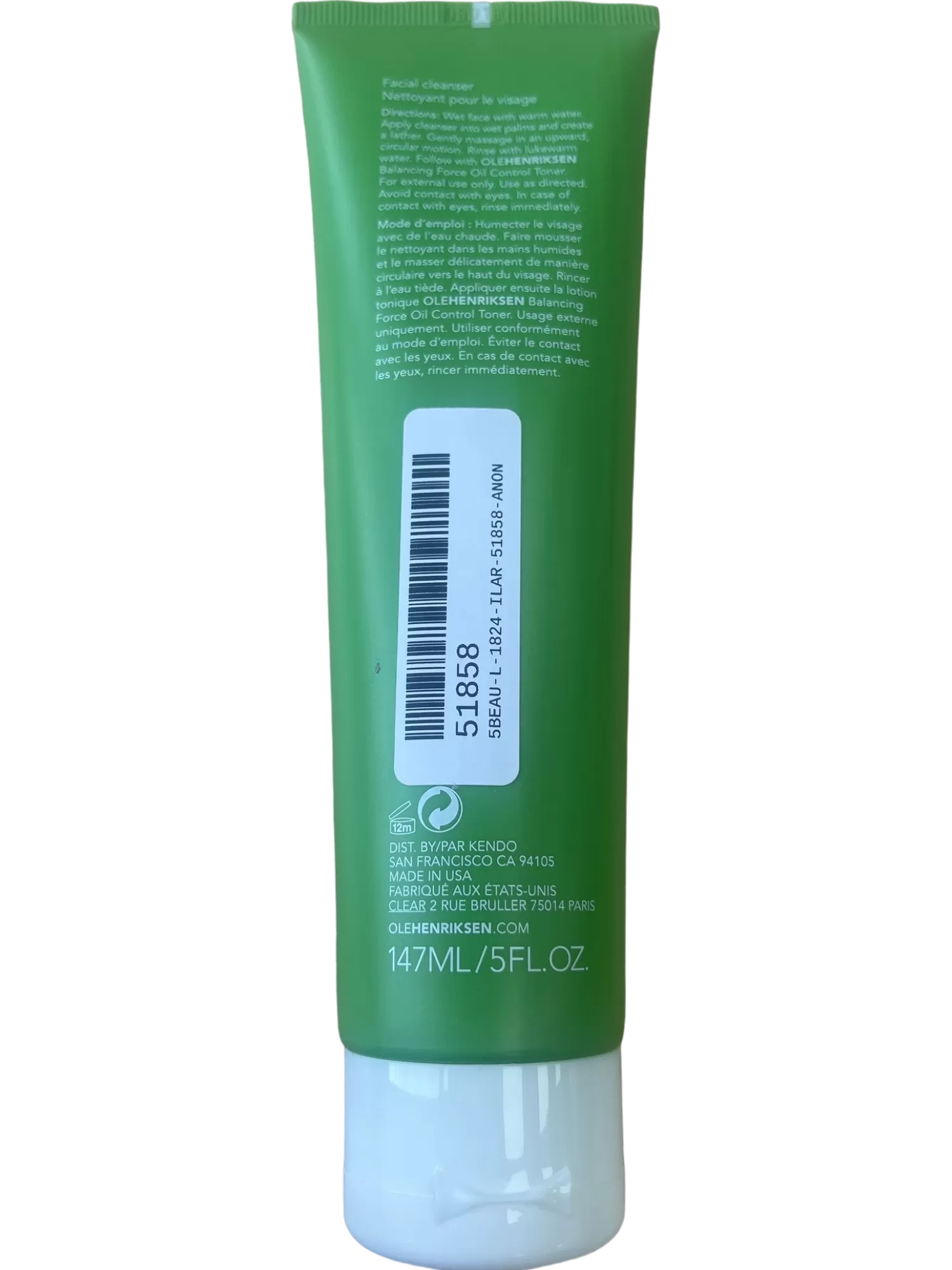 OLEHENRIKSEN Green Find Your Balance Oil Control Cleanser 147ml