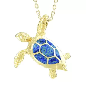 Opal Waimanalo Honu Pendant