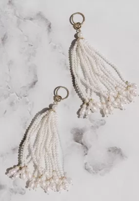 Pearl and Crystal Tassels