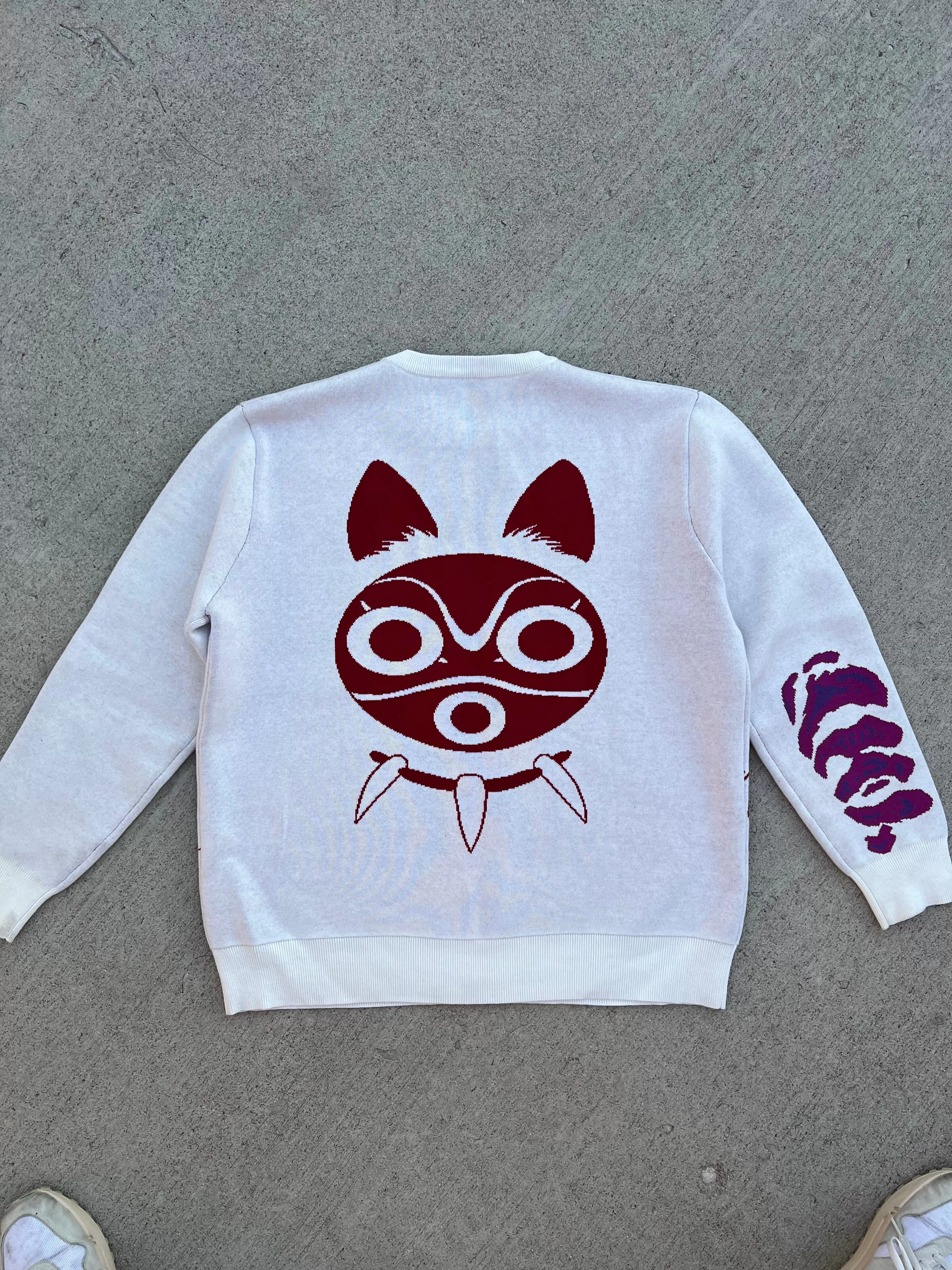 PRINCESS MONONOKE KNIT SWEATER