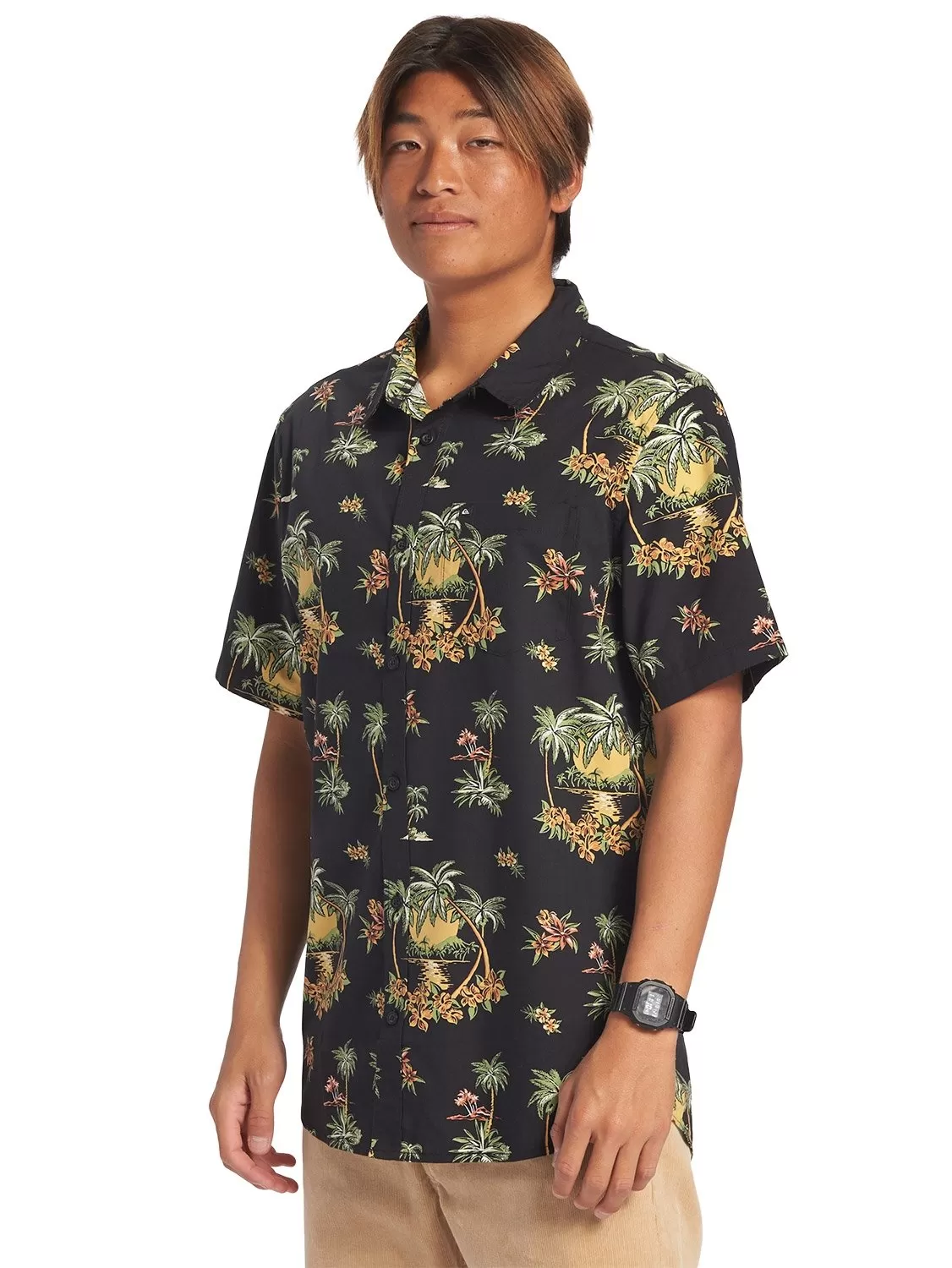 Quiksilver Men's Palm Spritz Shirt