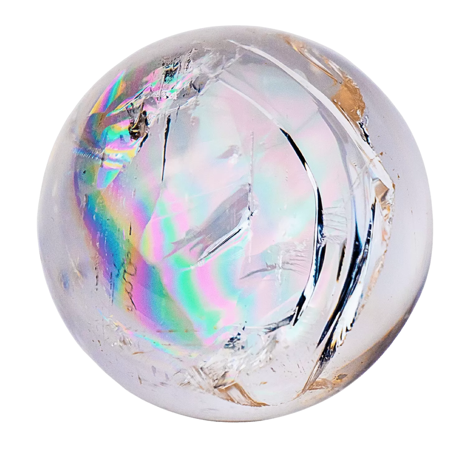 Rainbow Quartz Sphere