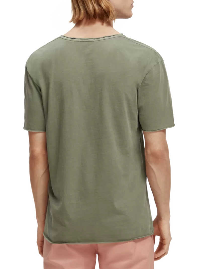 Raw Edge Tee | Army