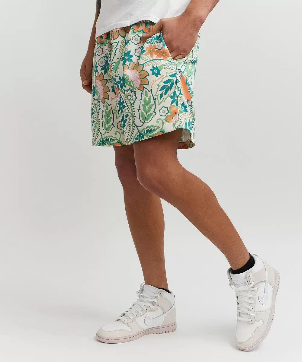 Reason Clothing Tropical Vibes Twill Shorts