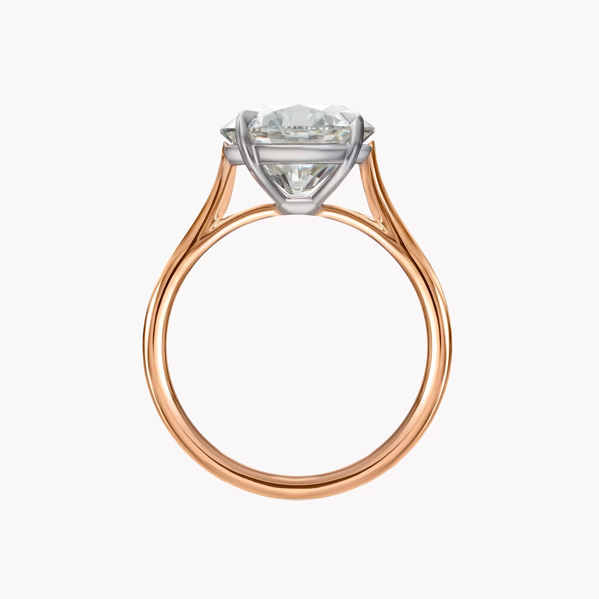 Round Brilliant Cut Solitaire Engagement Ring