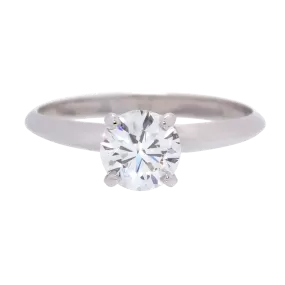 Round Solitaire Diamond Ring