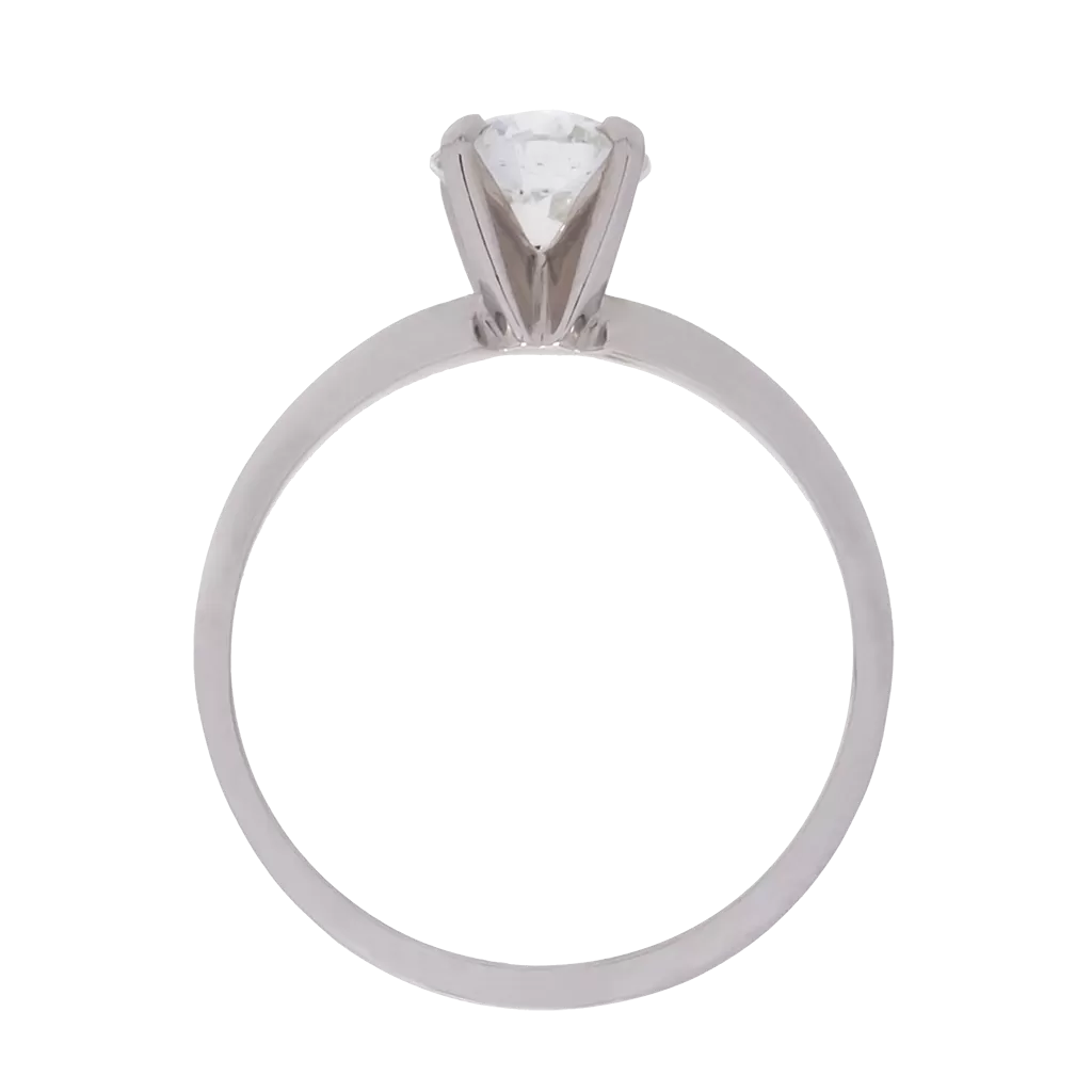 Round Solitaire Diamond Ring