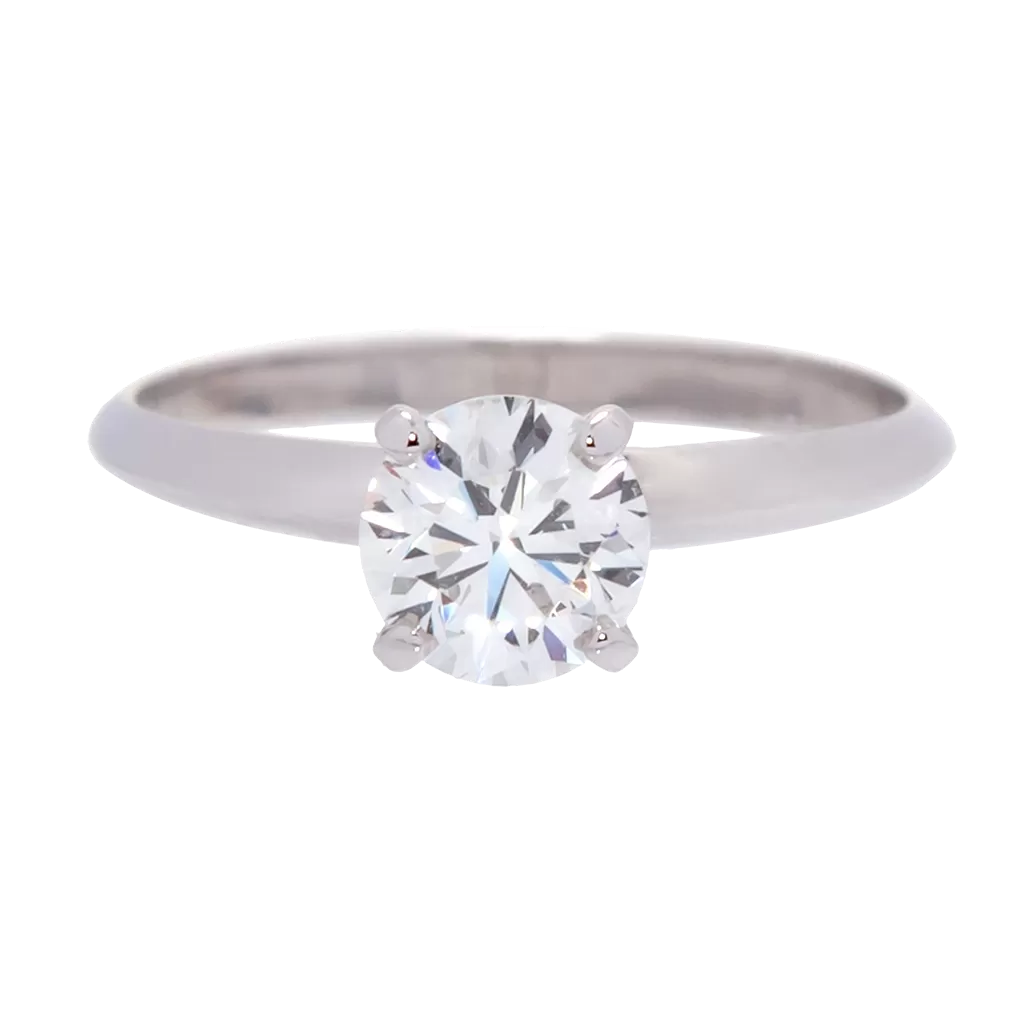 Round Solitaire Diamond Ring