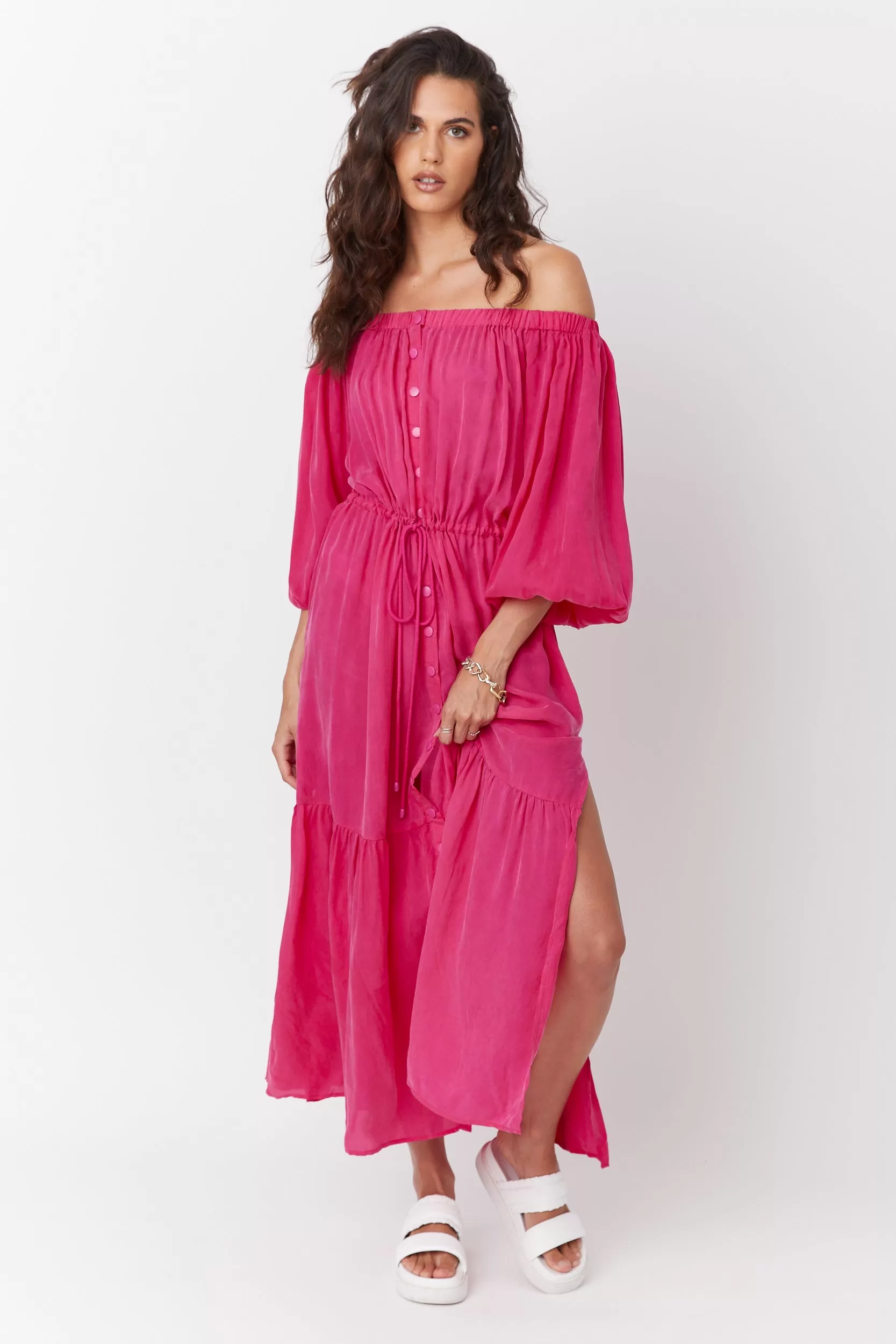 ROXETTE Dress Hot Pink